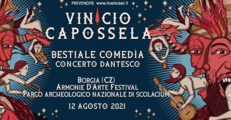 VINICIO CAPOSSELA BESTIALE COMEDIA a Borgia