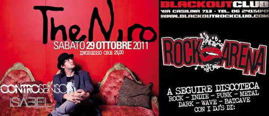 The Niro, Black Out Club Roma