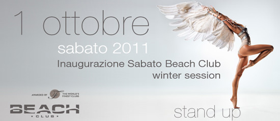 Inaugurazione Beach Club Winter Session